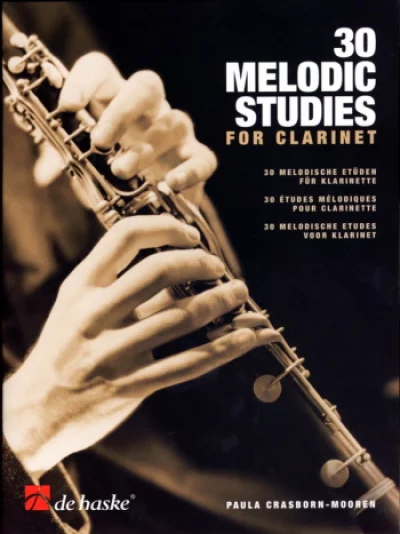 30 melodische Etüden für Klarinette